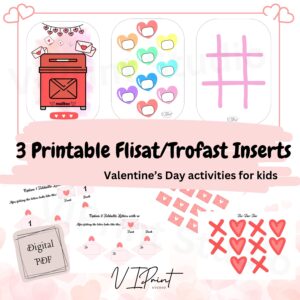 Valentine Flisat Sensory table activities - Printable