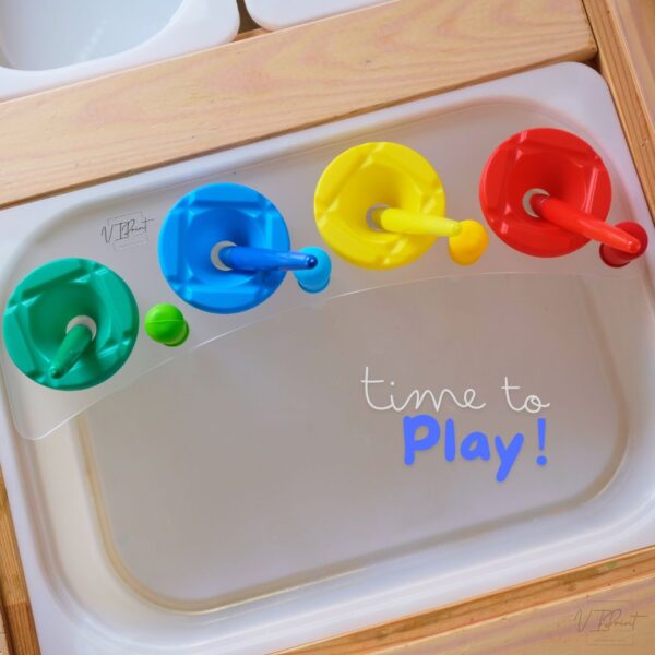 Trofast Insert - 4 Cup Holder Insert for Flisat Sensory table - Image 8