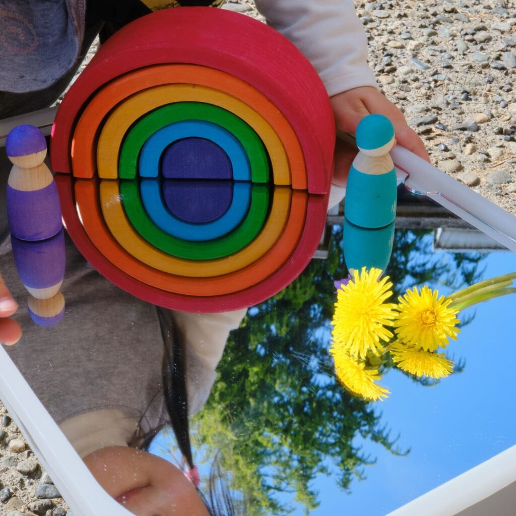 Trofast Insert – Acrylic Mirror insert for IKEA Flisat Sensory Table