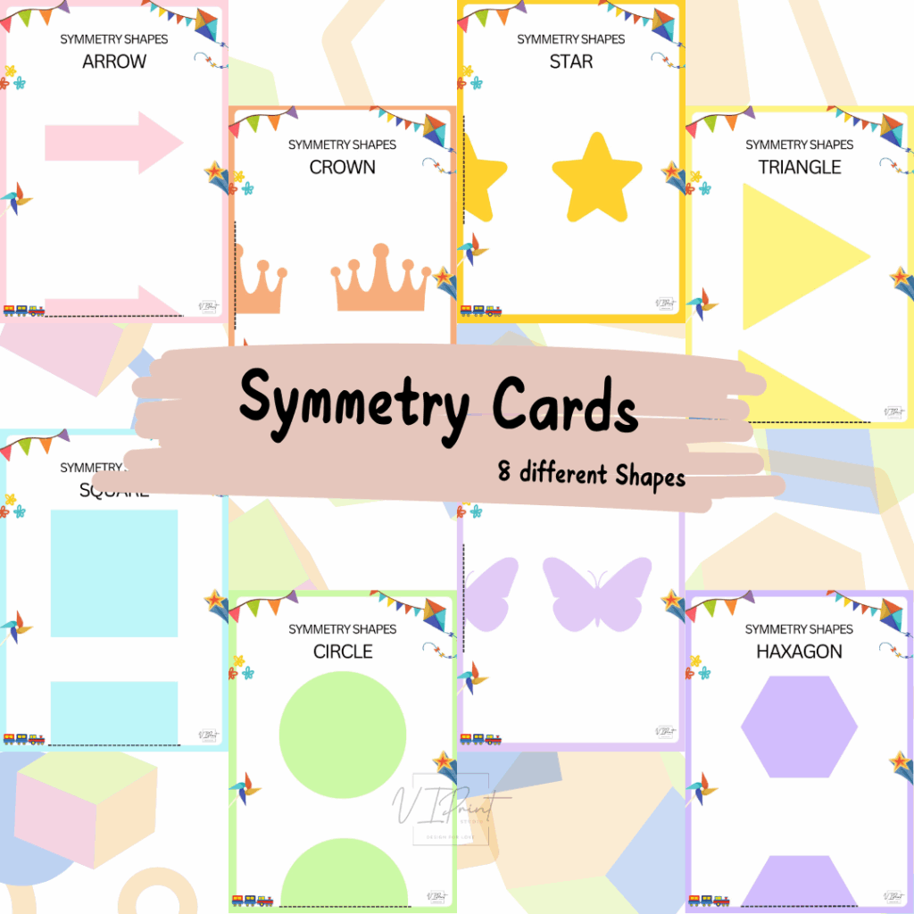 Free! Symmetry card - Printable
