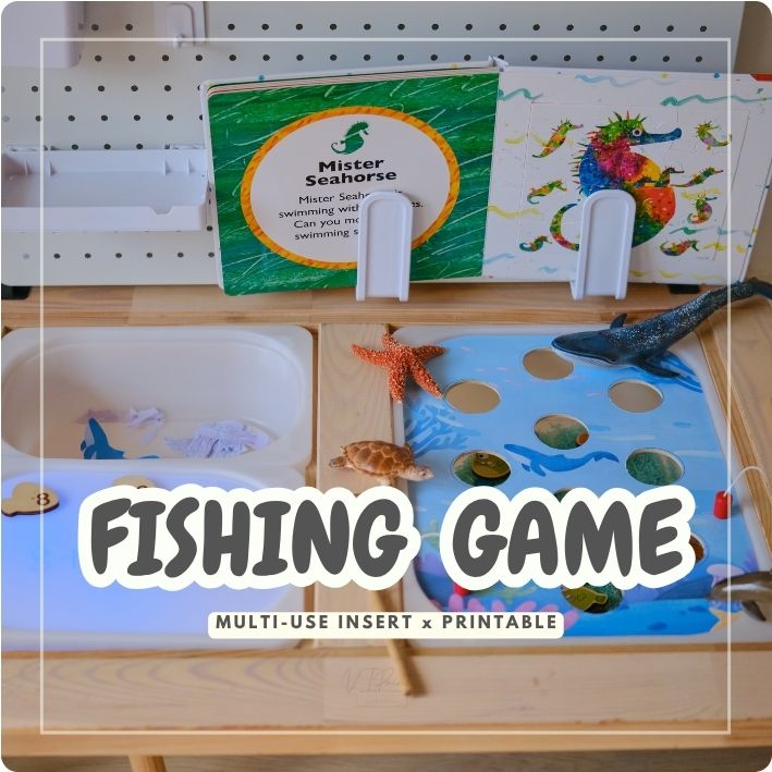 Ocean Adventure Math Game – Magnetic Fishing, treasure hunting & Counting!