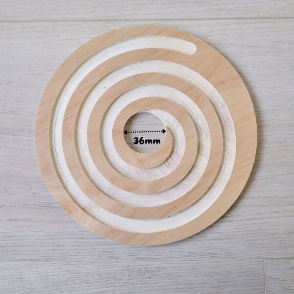 Stapelstein Stepping Stone accessories - light board, rolling disc and spiral ball run - Image 9