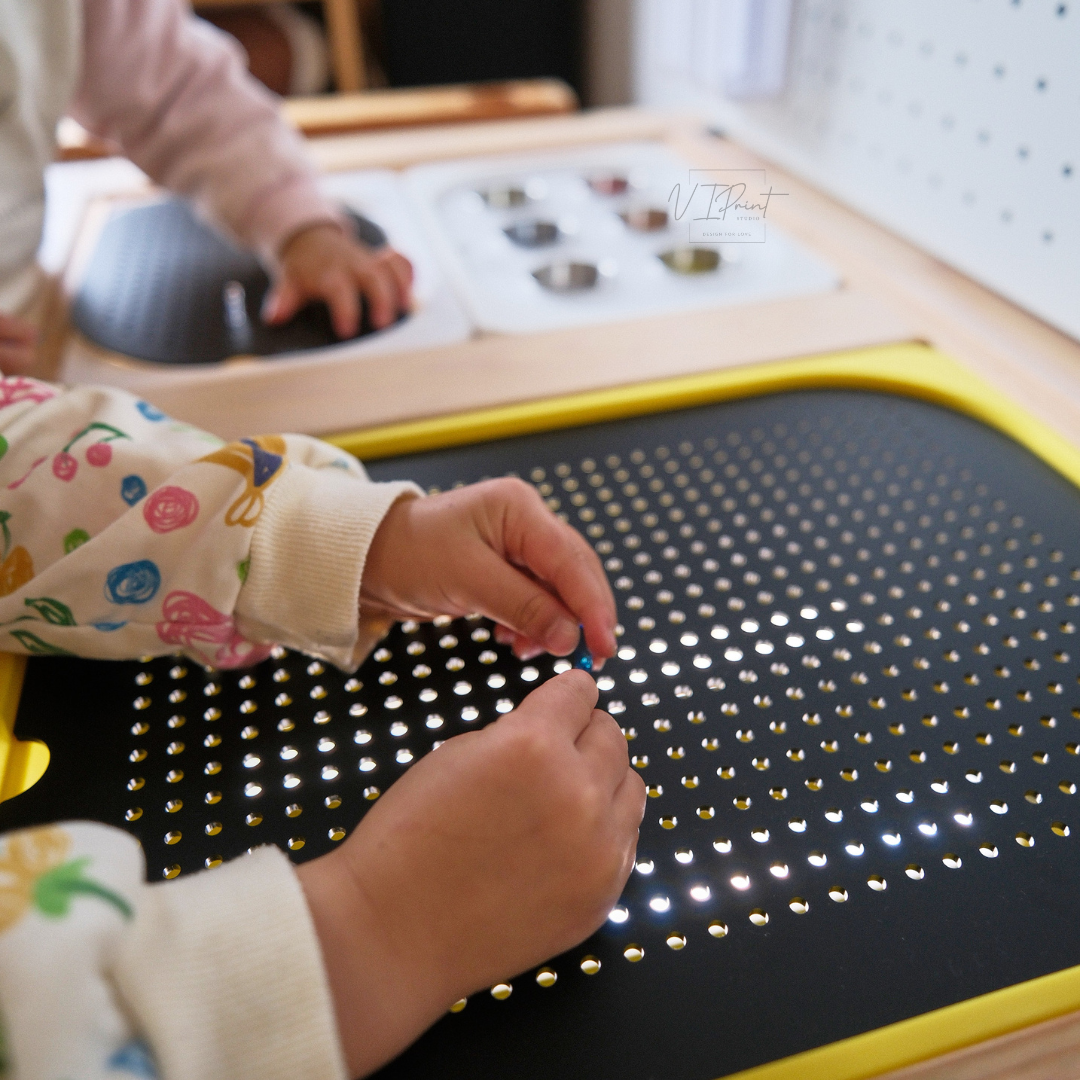 Trofast Insert - Light Peg Insert for Flisat Sensory table - Image 8