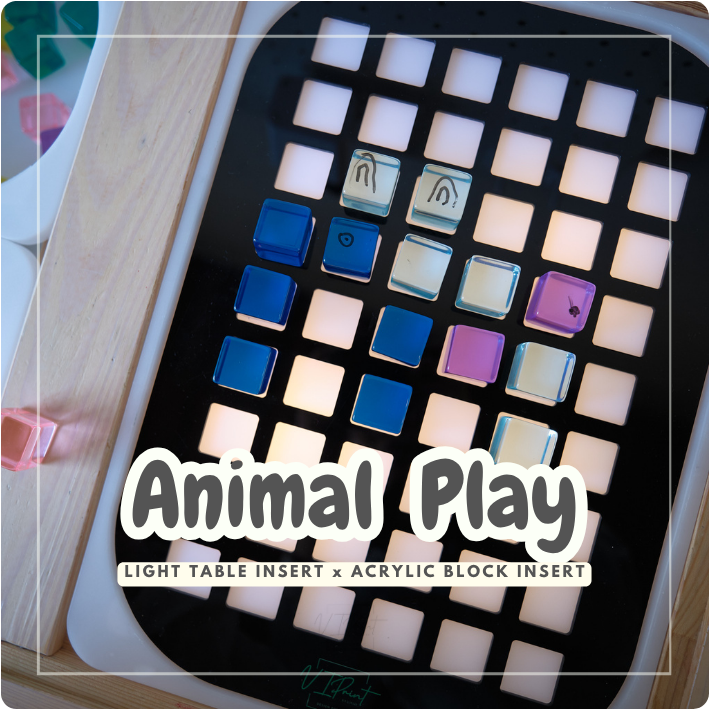 Light Table Animal Play – Build, Draw, and Bring Creatures to Life!